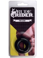 Rude Rider Fat Stretchy Cock Ring Black