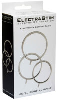 Electrastim Metal Scrotal Ring Set 3 sizes