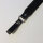 R&Co Sam Browne Black Soft Leather Strap + Piping Black M