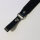 R&Co Sam Browne Black Soft Leather Strap + Piping Black M