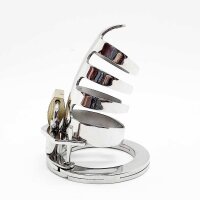 The Classic Stainless Steel Cock Cage Silvercolor