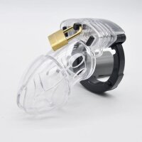 BRUTUS Alpha Cage - Chastity Cage - Clear