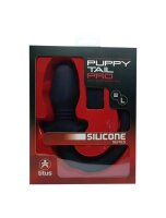 Silicone Vibrating Puppy Tail - Large