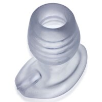 Glowhole-1 - Buttplug + LED insert - Small - Clear