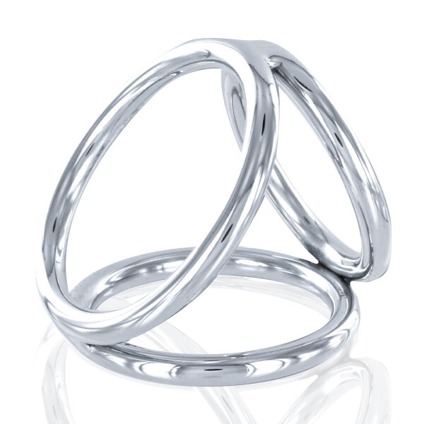 Stainless Steel Triple Cockring L 45/50/55mm