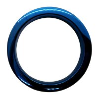 Stainless Steel BlueBoy 8mm Flat Body Cock Ring 45mm
