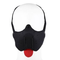 Rude Rider Puppy Face Mask Neoprene Black