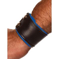 Colt Leather Wrist Wallet Blue