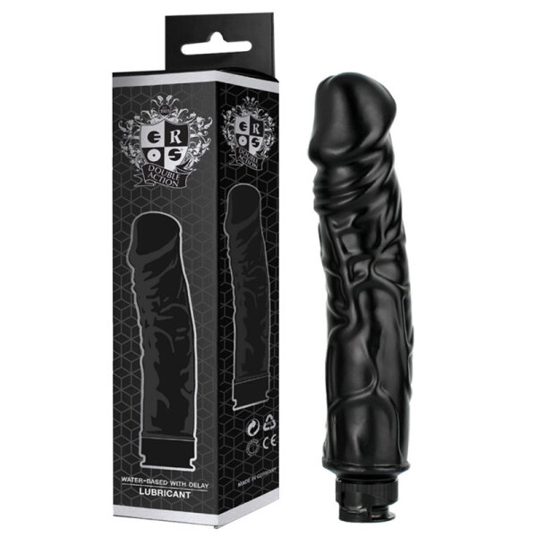 Eros Double Action WB + Delay 300ml Gleitgel Dildo Toy-Bottle