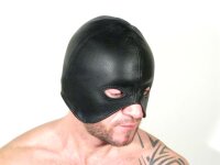 R&amp;Co Leather Lace Up Executioners Hood