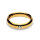 Black Label Jewelled Golden Donut Cockring 45 mm