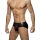 Addicted AD987 Neon Shiny Brief Black S