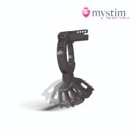 Mystim Pubic Enemy No 3 Electro Cock Cage With Ball Squeezer