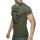 Addicted AD424 Bear Round Neck T-Shirt Khaki XL