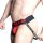 OXJOK FISTERJOCK Rubber Fist Jock Black/Red