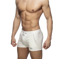 Addicted ADF140 Rub Tape Sport Shorts White