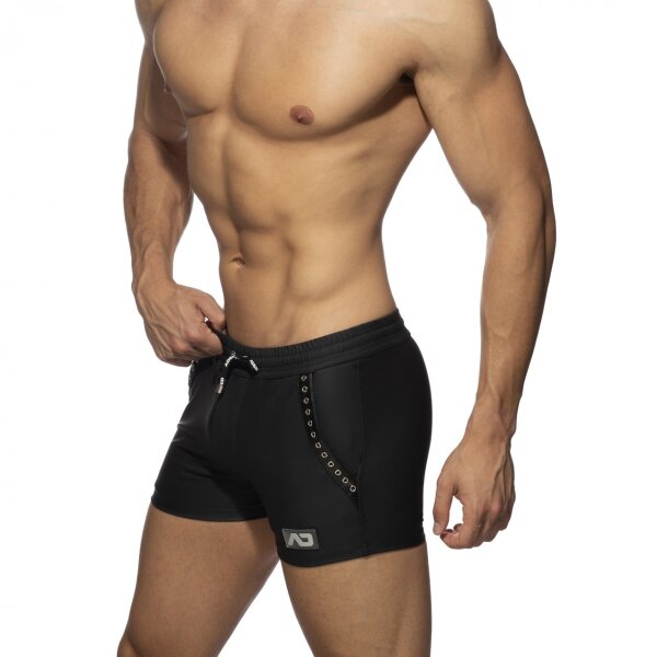 Addicted ADF140 Rub Tape Sport Shorts Black