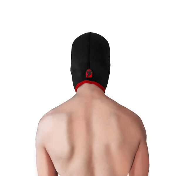 BRUTUS Blind Neoprene Face Fucker Hood Black / Red