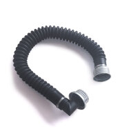 Gas Mask Hose Angled Male Connector