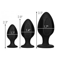 Triple Juicers Silicone Anal Trainer Set