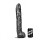 HUNGR BRUTUS Dildo Black 17.5 inch / 44.5 cm / Ø 7.3 cm