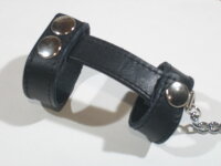 R&amp;Co Cockharness With Chain with Dull Pins
