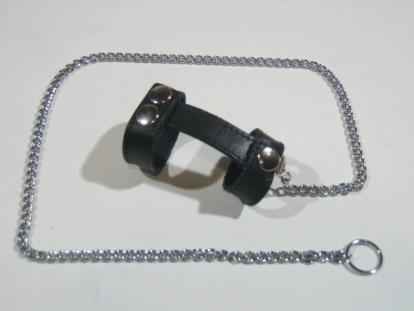 R&amp;Co Cockharness With Chain with Sharp Pins