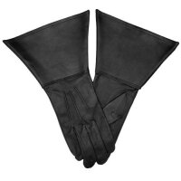 Tough Gloves TD 650 HP Leather Gauntlets Black 9