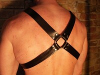 R&amp;Co Y-Harness in Belt Leather Black M