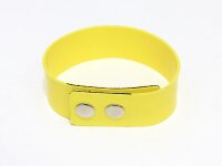 R&amp;Co Rubber Biceps Band - Unicoloured Yellow L/XL