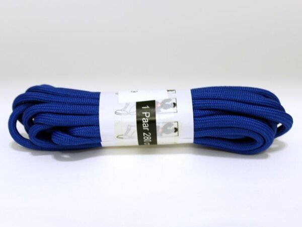 R&Co Round Laces 10 Holes 180 cm Blue