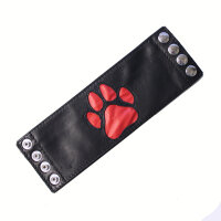 R&amp;Co Wrist Wallet + Paw Red