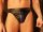 R&amp;Co Jockstrap with Front Zip + Stripes Blue