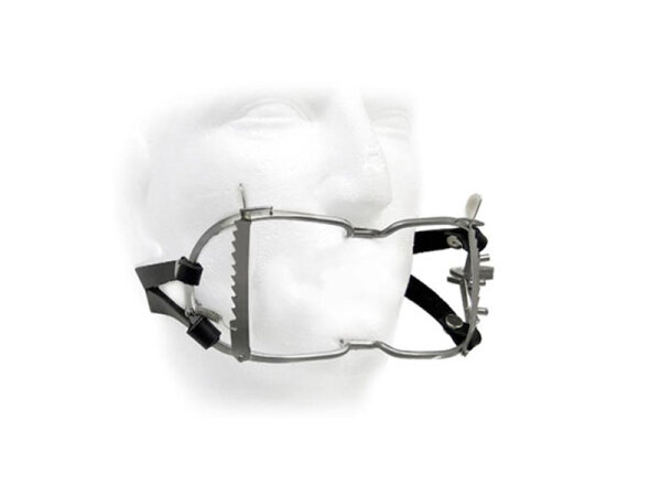 Whitehead Ratchet Mouth Gag With Leather Strap