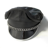 Leather Uniform Cap 60