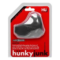 H&uuml;nkyjunk Clutch Cock &amp; Ball Sling - Black Tar
