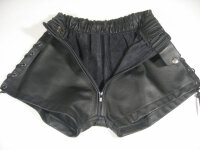 R&amp;Co Lace Side Shorts With Front Zip